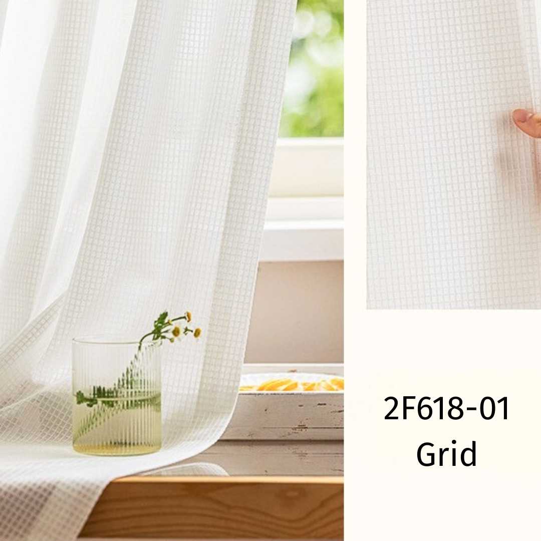 Transparenter Vorhang “MIRROR” - Transparent Vorhänge - 2F618 - 01 - Lightless