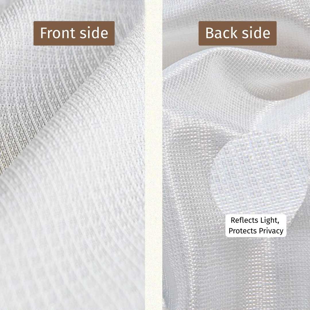 Transparenter Vorhang “MIRROR” - Transparent Vorhänge - 2F618 - 01 - Lightless