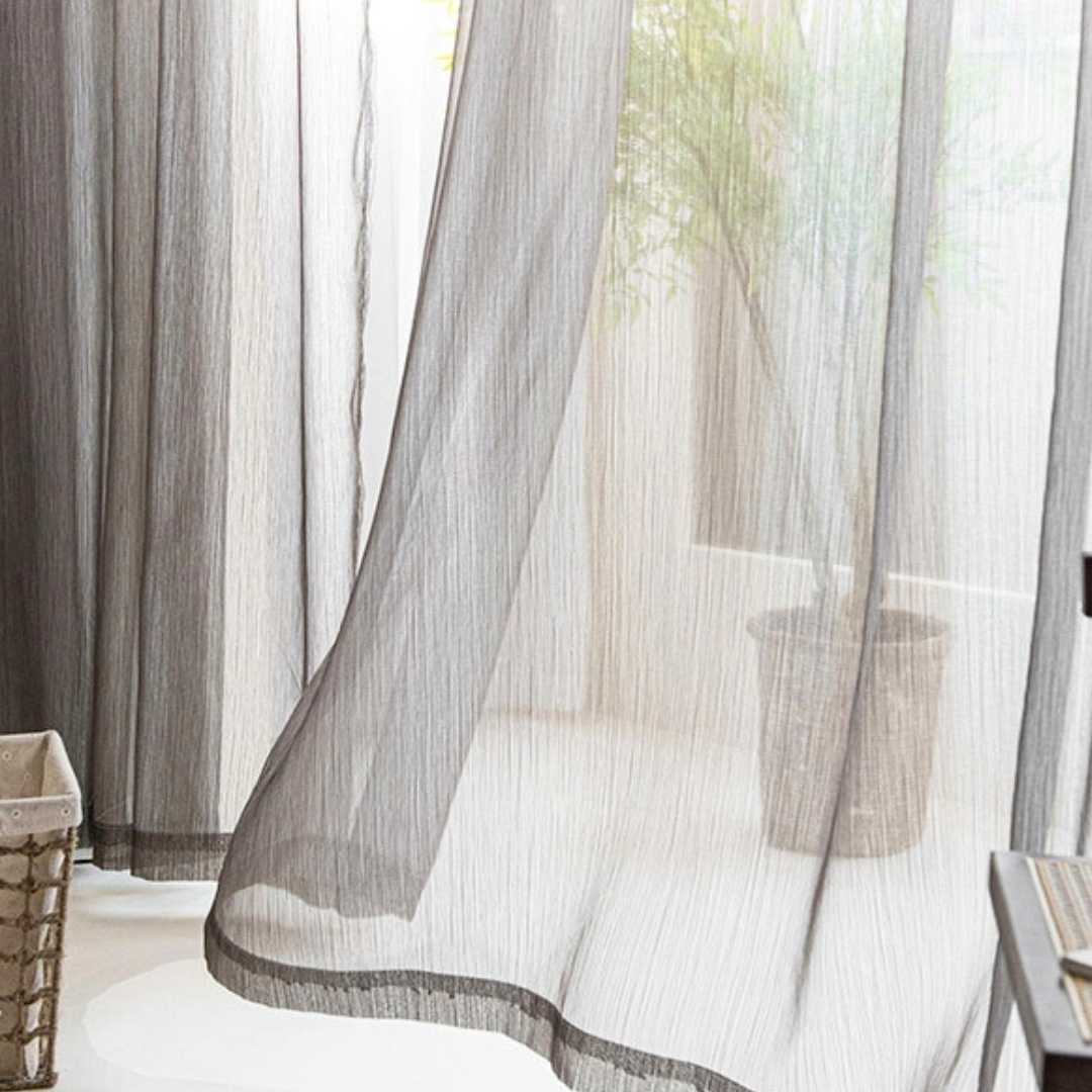 Transparenter Vorhang “GOLDEN RAIN” - Transparent Vorhänge - 46508 - 01 - Lightless