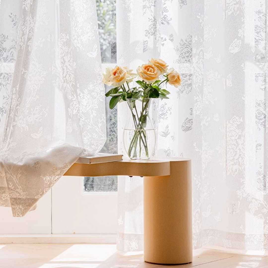 Transparenter Vorhang “BUTTERFLY” - Transparent Vorhänge - 46512 - 01 - Lightless