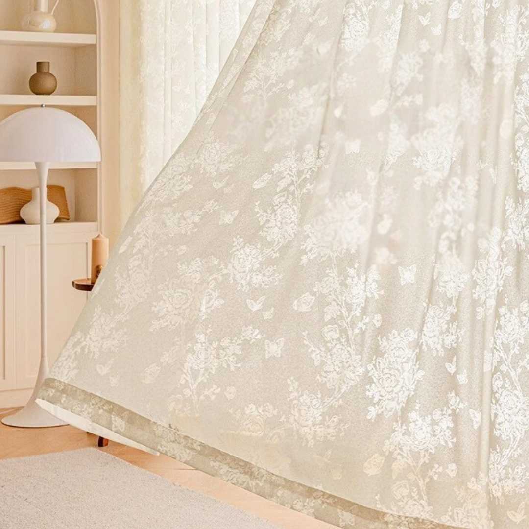 Transparenter Vorhang “BUTTERFLY” - Transparent Vorhänge - 46512 - 01 - Lightless