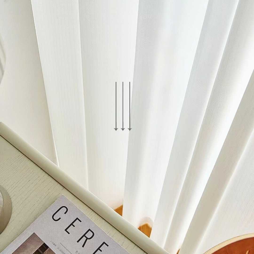 Transparenter Vorhang “SHADOW” - Transparent Vorhänge - 46517 - 01 - Lightless