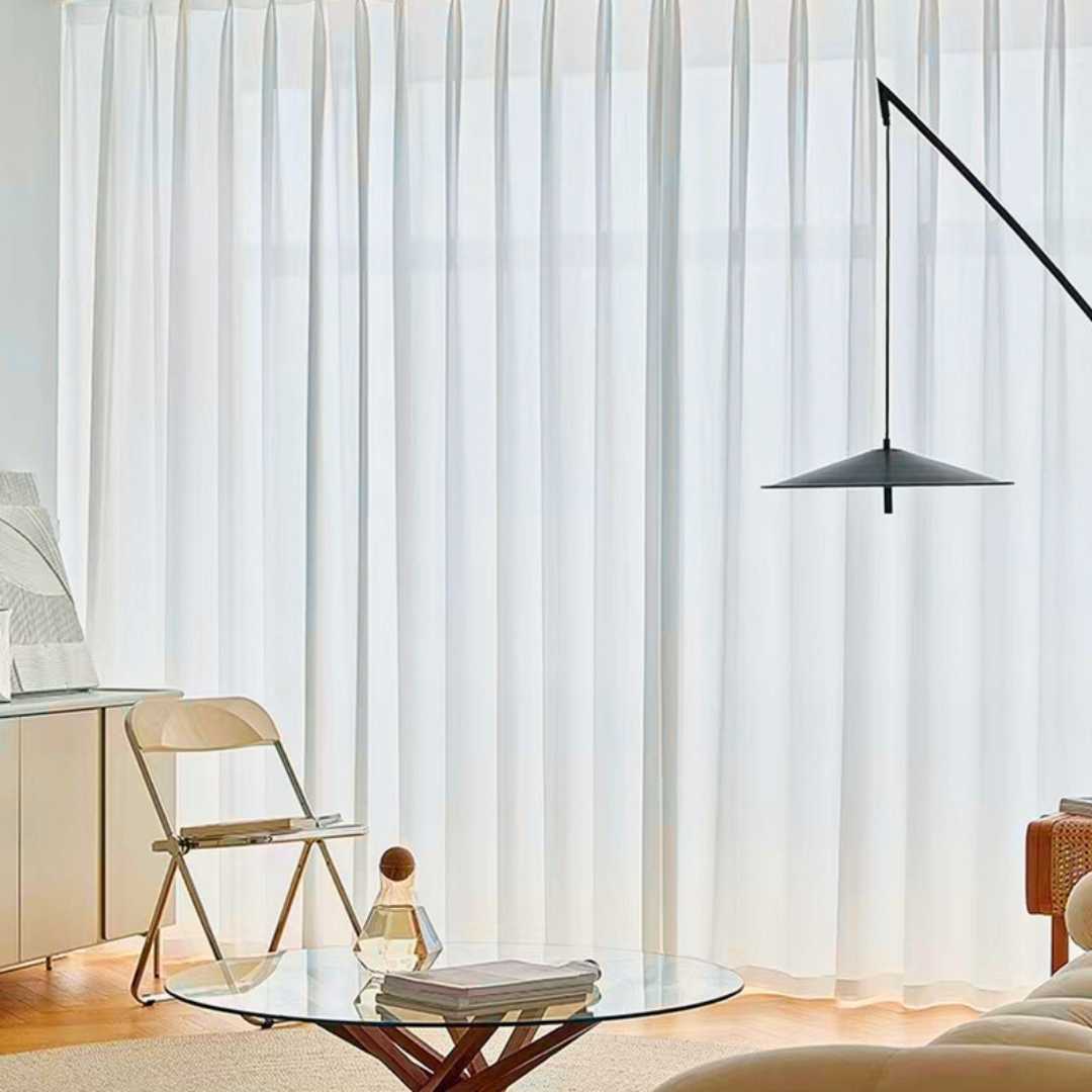 Transparenter Vorhang “SHADOW” - Transparent Vorhänge - 46517 - 01 - Lightless