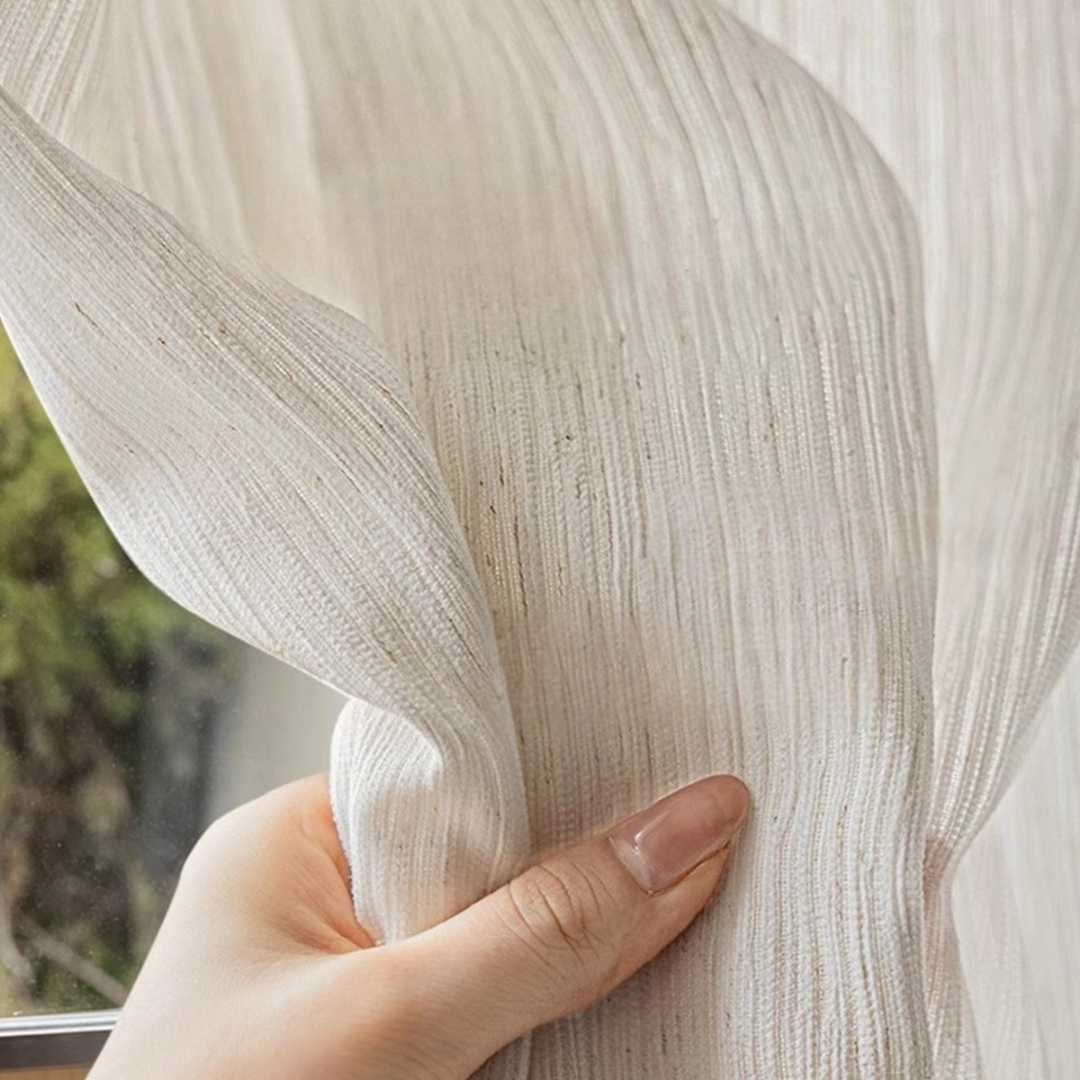 Transparenter Vorhang “STREAM” - Transparent Vorhänge - 46521 - 01 - Lightless