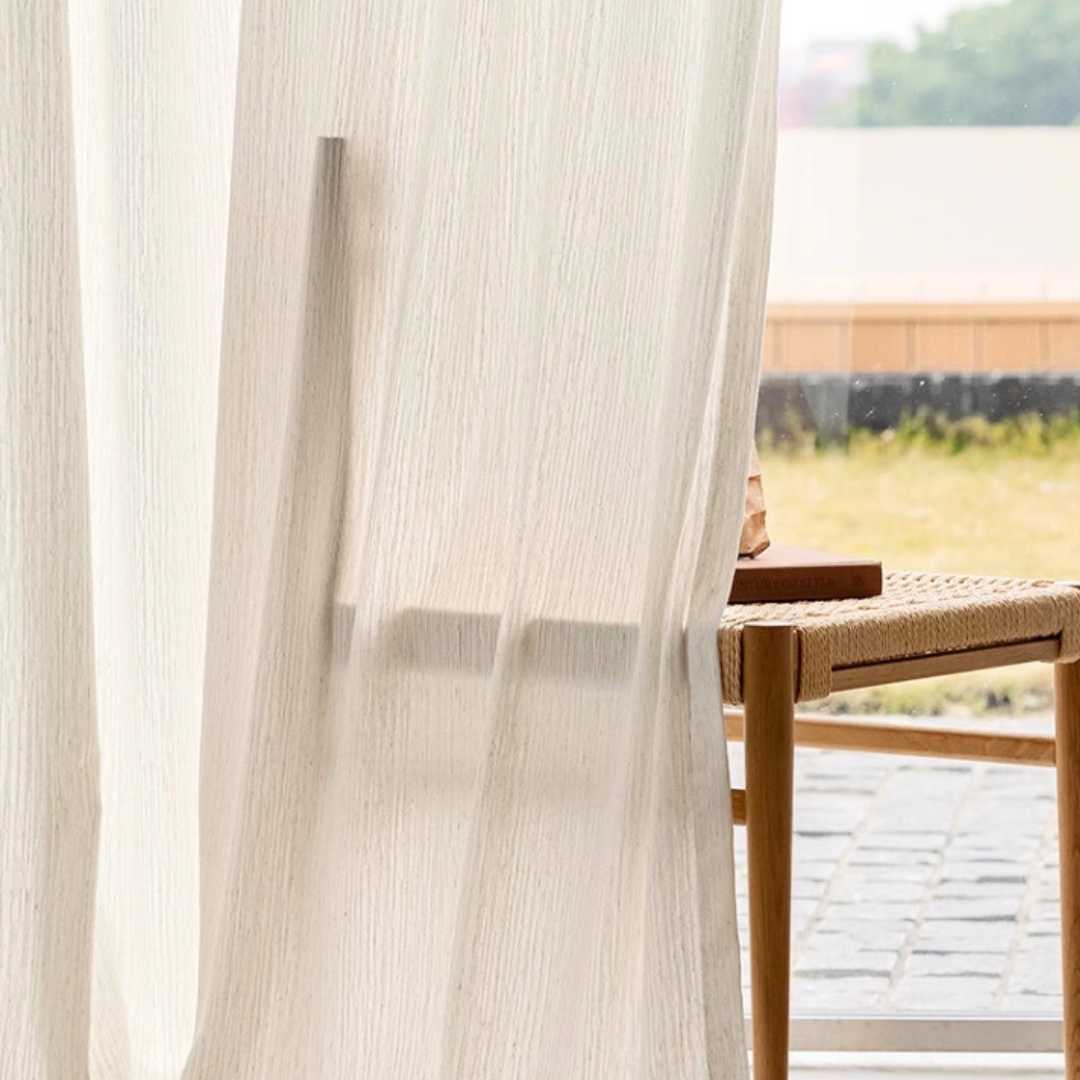 Transparenter Vorhang “STREAM” - Transparent Vorhänge - 46521 - 01 - Lightless