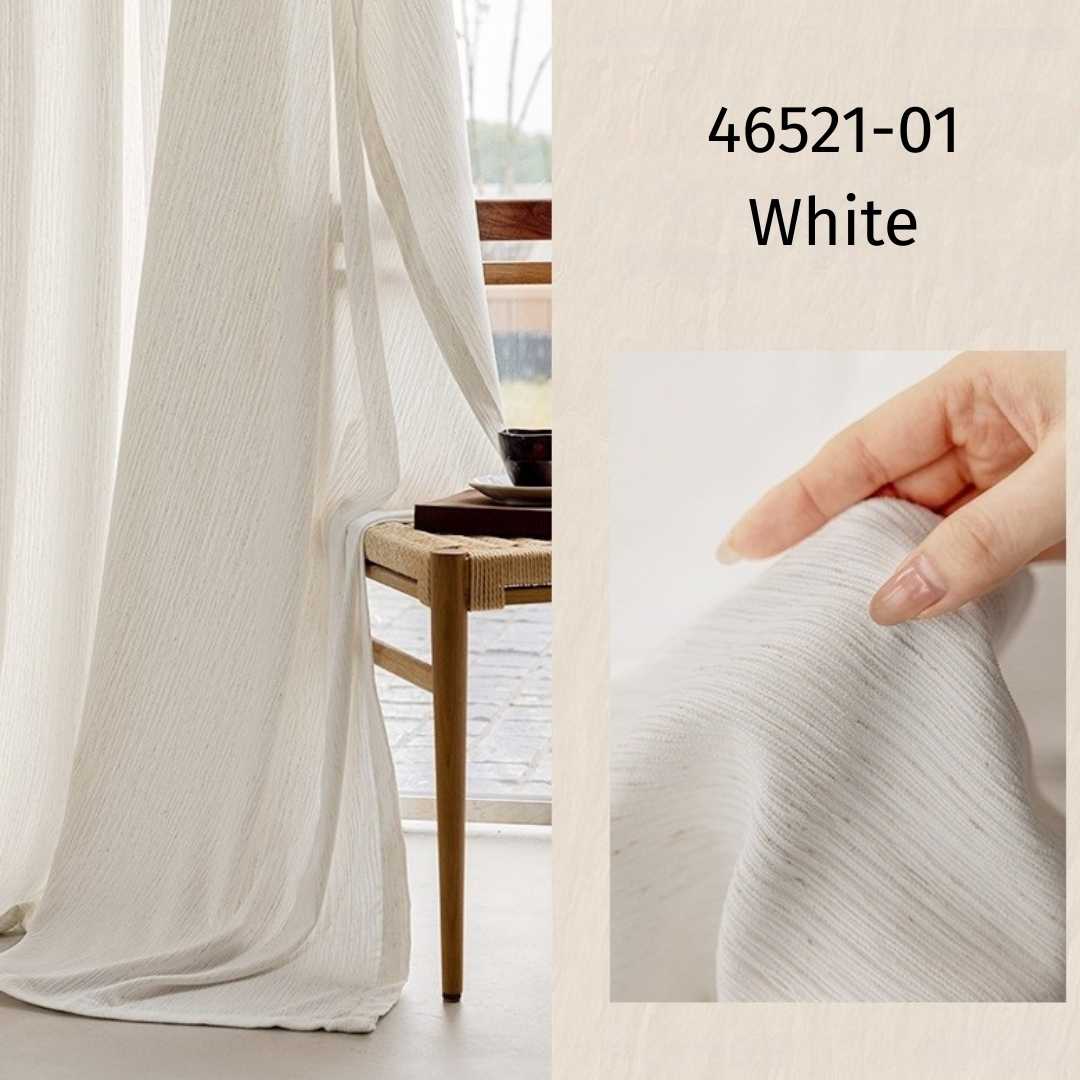 Transparenter Vorhang “STREAM” - Transparent Vorhänge - 46521 - 01 - Lightless