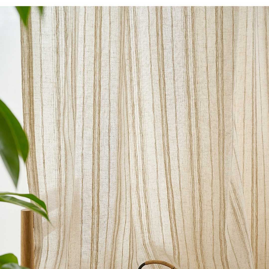 Transparenter Vorhang “ZEN” - Transparent Vorhänge - 46522 - 01 - Lightless