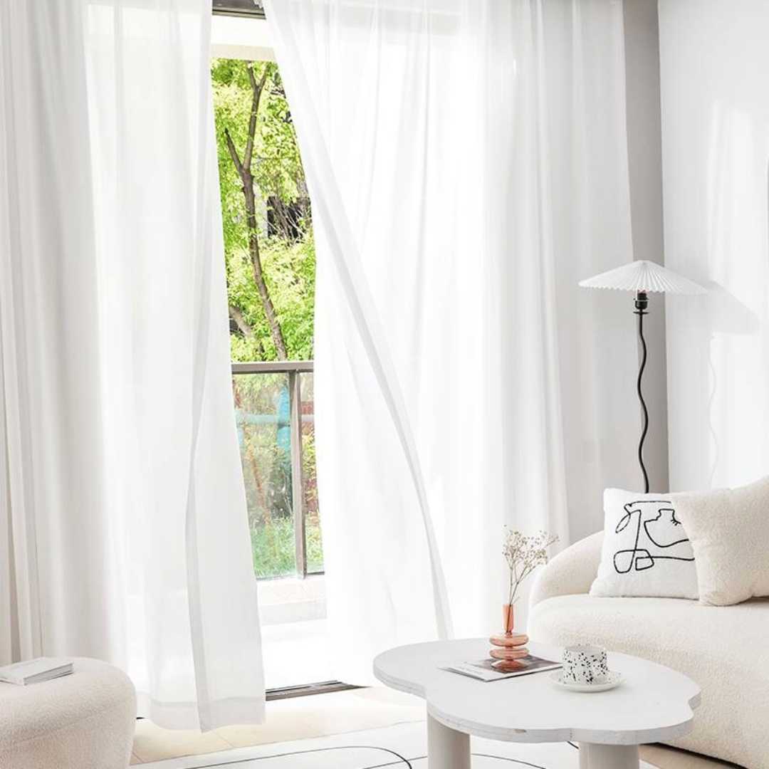 Transparenter Vorhang “MINT” - Transparent Vorhänge Lightless