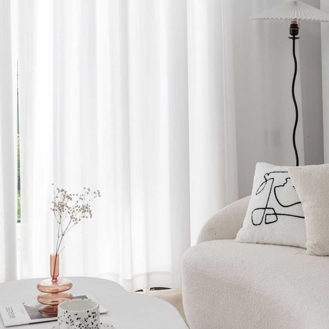 Transparenter Vorhang “MINT” - Transparent Vorhänge Lightless