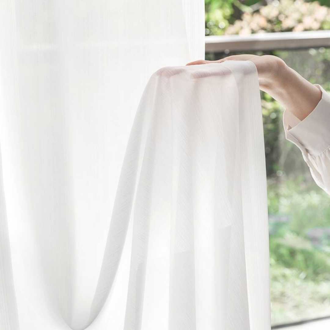 Transparenter Vorhang “MINT” - Transparent Vorhänge Lightless