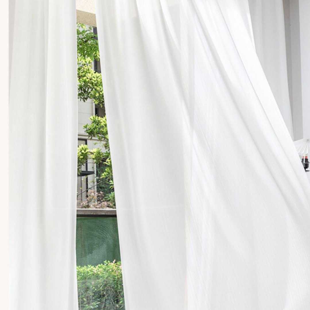 Transparenter Vorhang “MINT” - Transparent Vorhänge Lightless