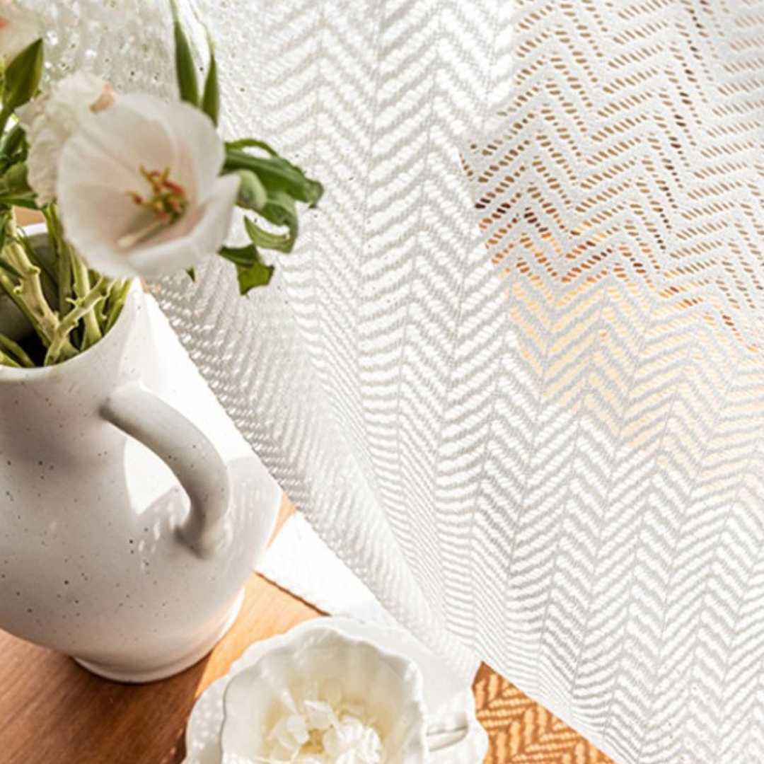 Transparenter Vorhang “RIPPLE” - Transparent Vorhänge Lightless