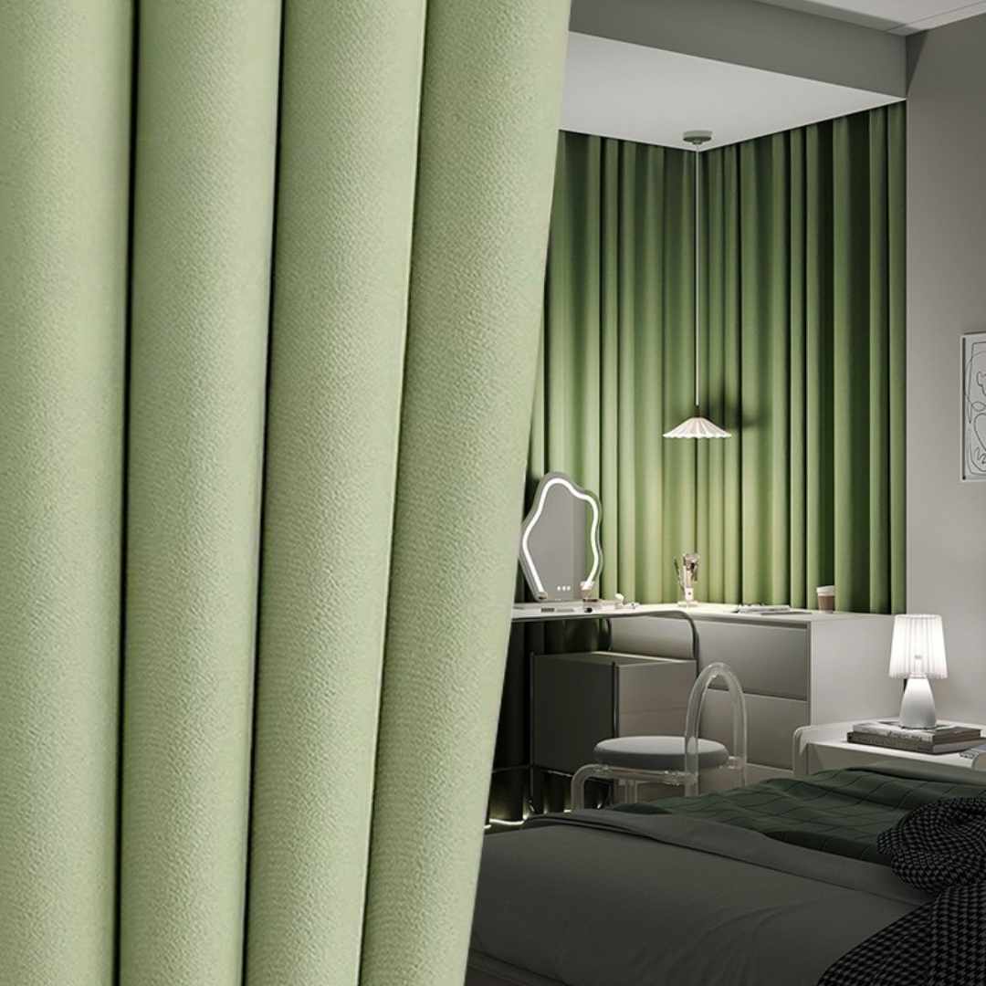 Chenille Vorhang “ECLIPSE” - Thermo Vorhänge Lightless