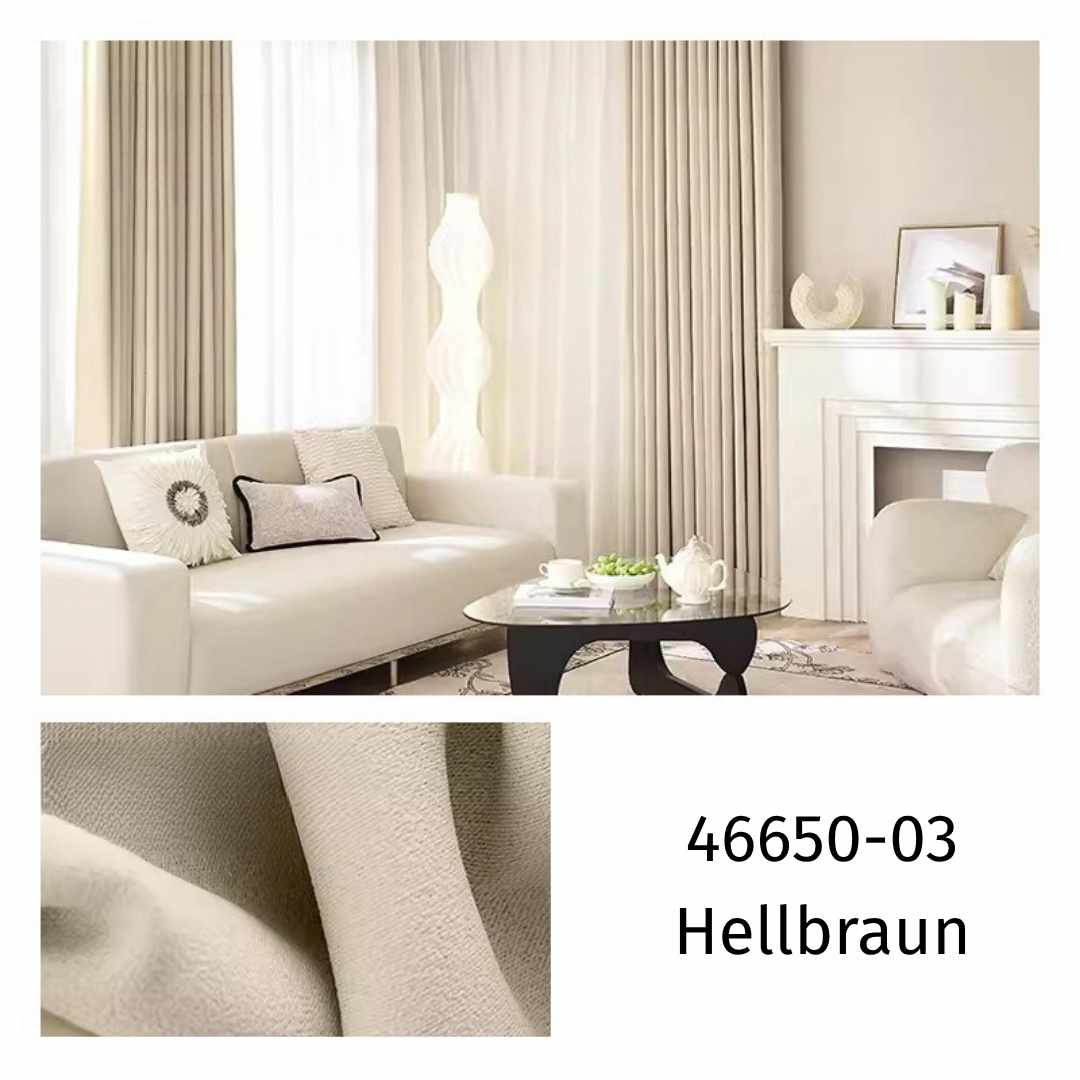 Chenille Vorhang “ECLIPSE” - Thermo Vorhänge - 46650-03 - Lightless