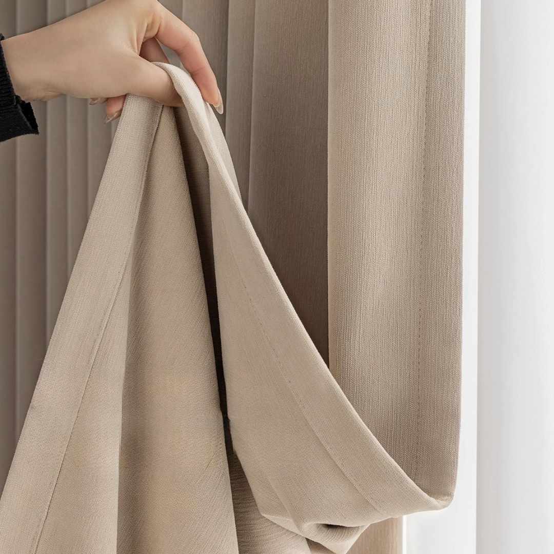 Chenille Vorhang “GRACE” - Thermo Vorhänge Lightless