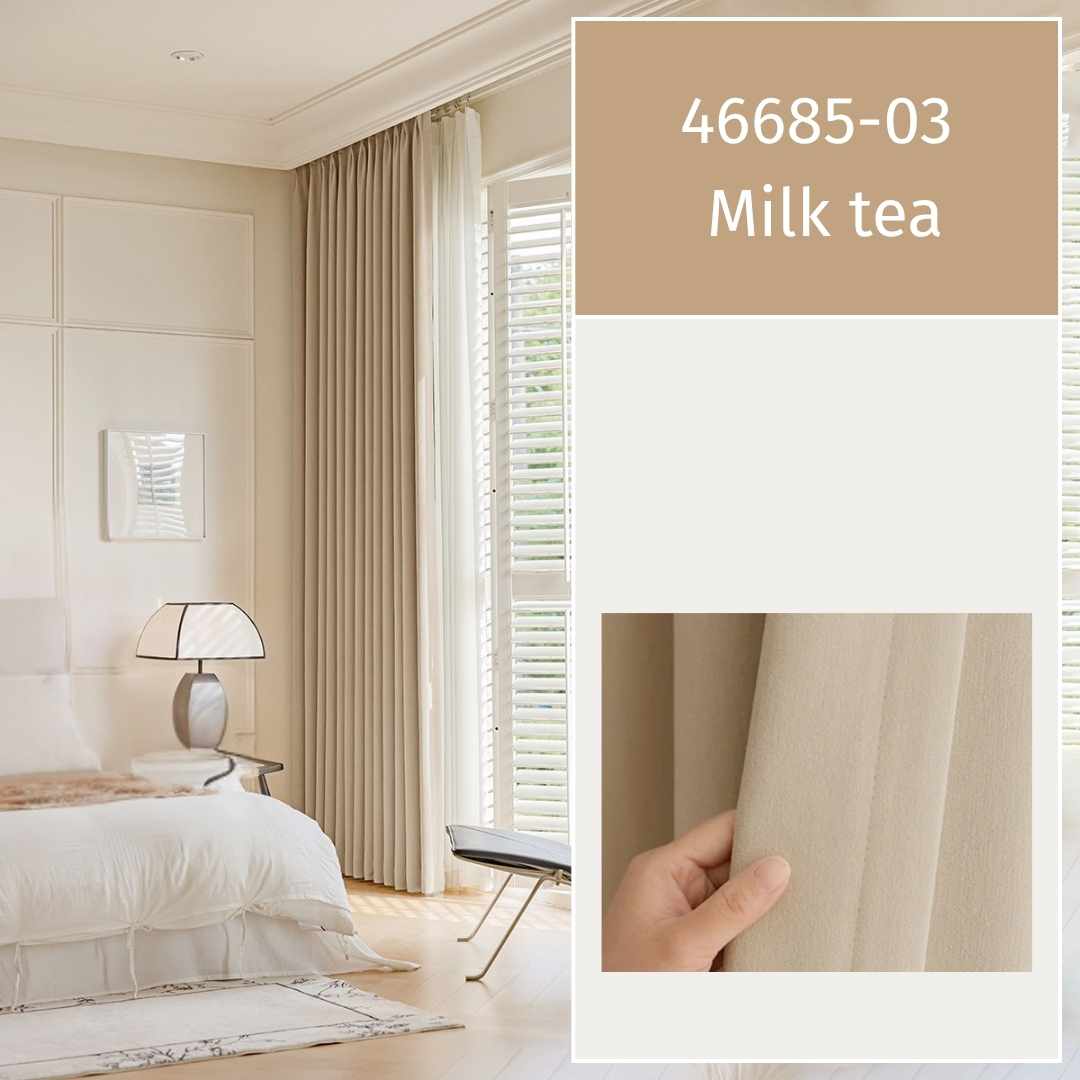 Chenille Vorhang “GRACE” - Thermo Vorhänge - 46685-03 - Lightless