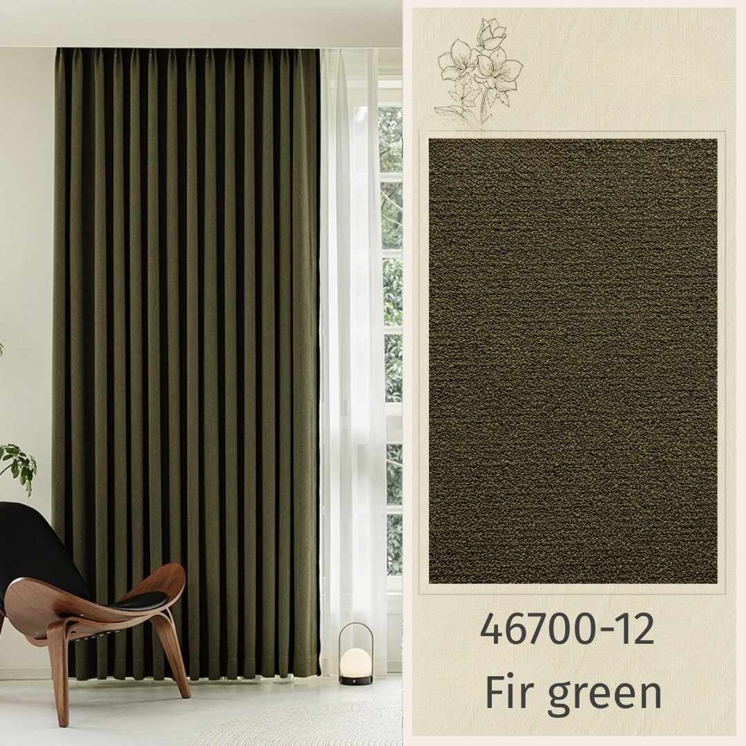 Chenille Vorhang “NEST” - Thermo Vorhänge - 46700-12 - Lightless