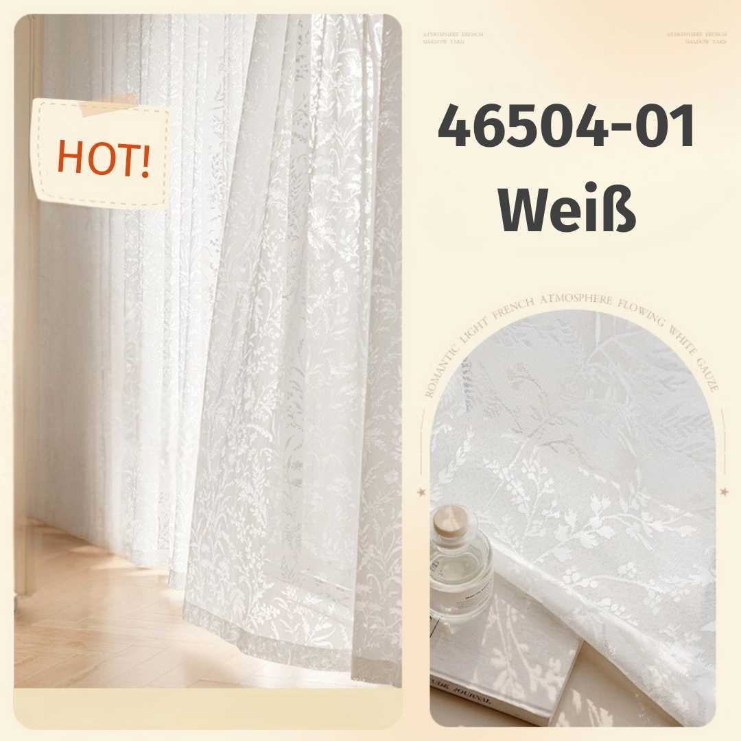 Transparenter Vorhang “MOONLIGHT” - Transparent Vorhänge - 46504 - 01 - Lightless