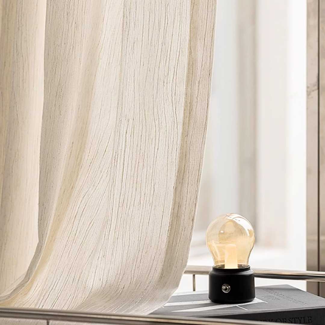 Transparenter Vorhang “BREEZE” - Transparent Vorhänge - 46500 - 01 - Lightless