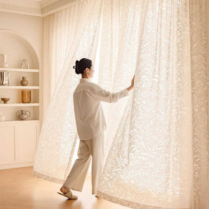 Transparenter Vorhang “MOONLIGHT” - Transparent Vorhänge - 46504 - 01 - Lightless