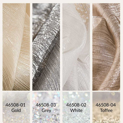 Transparenter Vorhang “GOLDEN RAIN” - Transparent Vorhänge - 46508 - 01 - Lightless