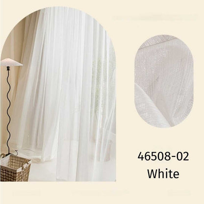 Transparenter Vorhang “GOLDEN RAIN” - Transparent Vorhänge - 46508 - 02 - Lightless