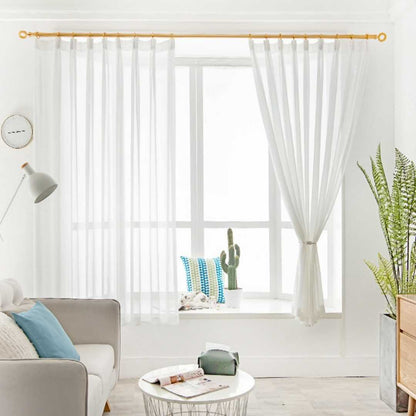 Transparenter Vorhang “TITAN” - Transparent Vorhänge - 46518 - 01 - Lightless