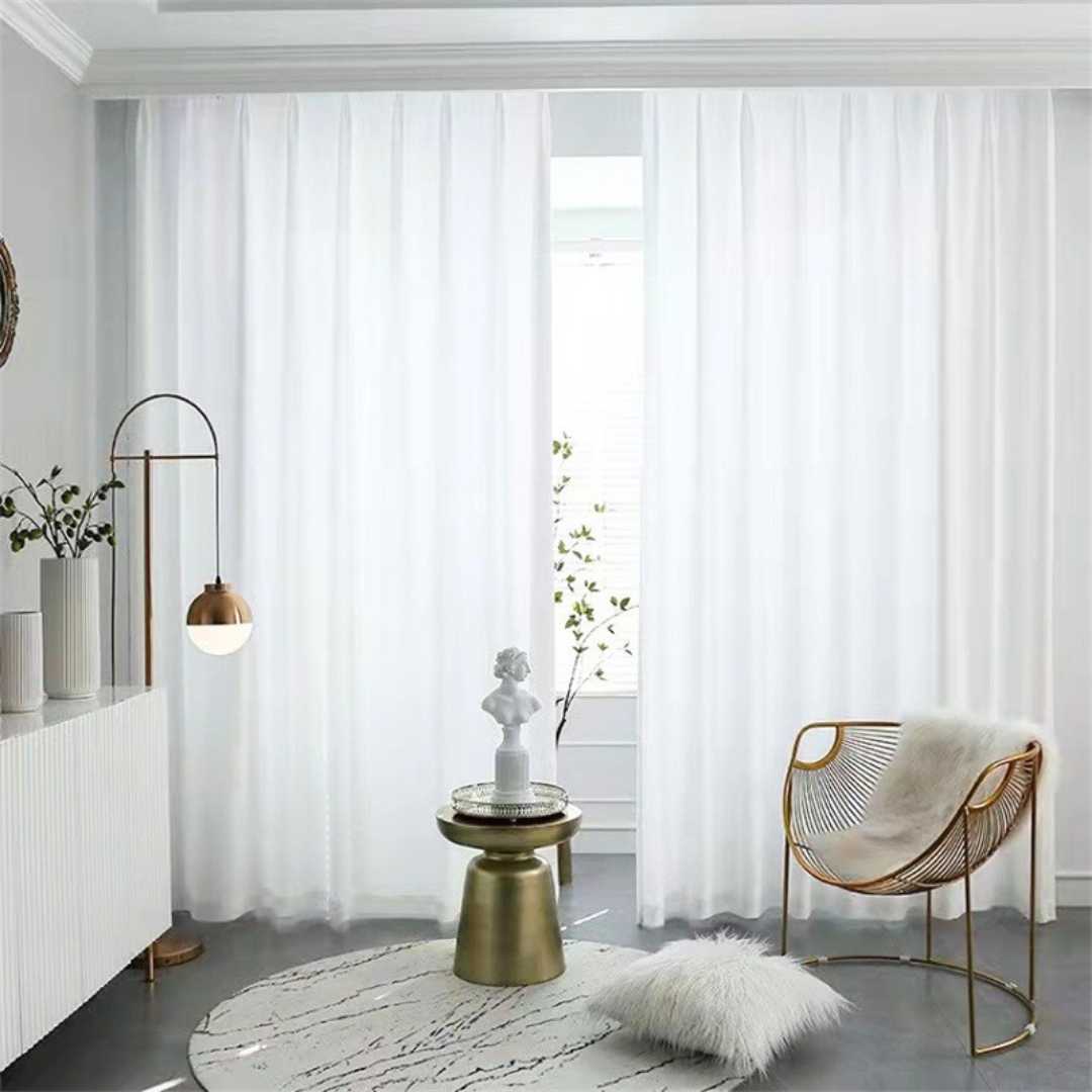 Transparenter Vorhang “TITAN” - Transparent Vorhänge - 46518 - 02 - Lightless