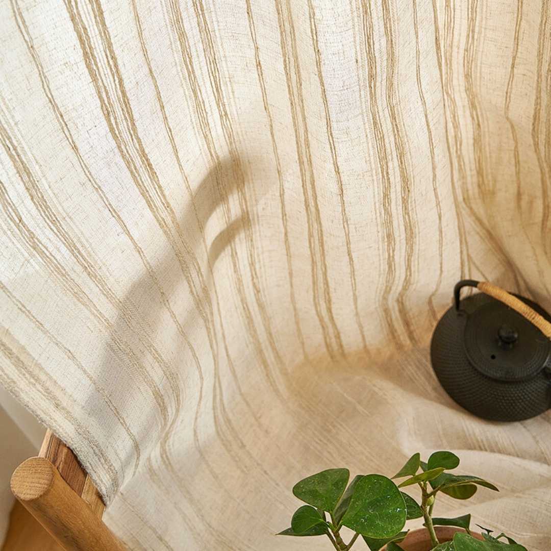 Transparenter Vorhang “ZEN” - Transparent Vorhänge - 46522 - 01 - Lightless