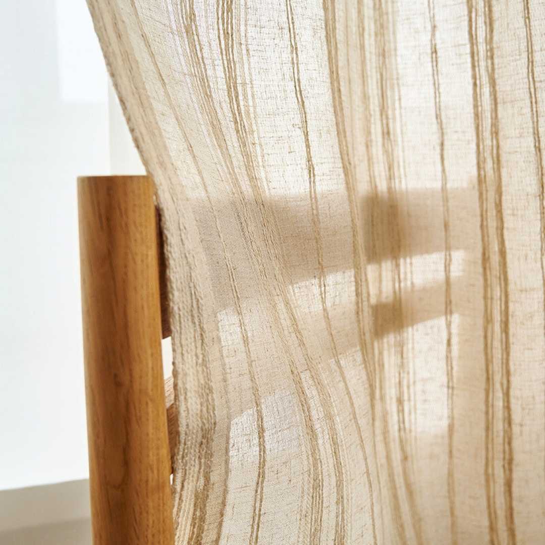 Transparenter Vorhang “ZEN” - Transparent Vorhänge - 46522 - 01 - Lightless