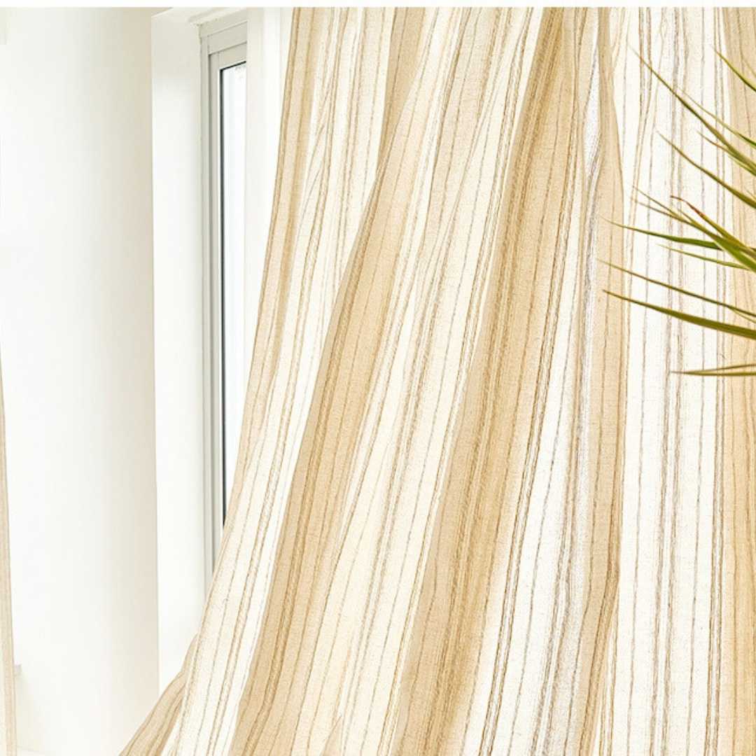Transparenter Vorhang “ZEN” - Transparent Vorhänge - 46522 - 01 - Lightless