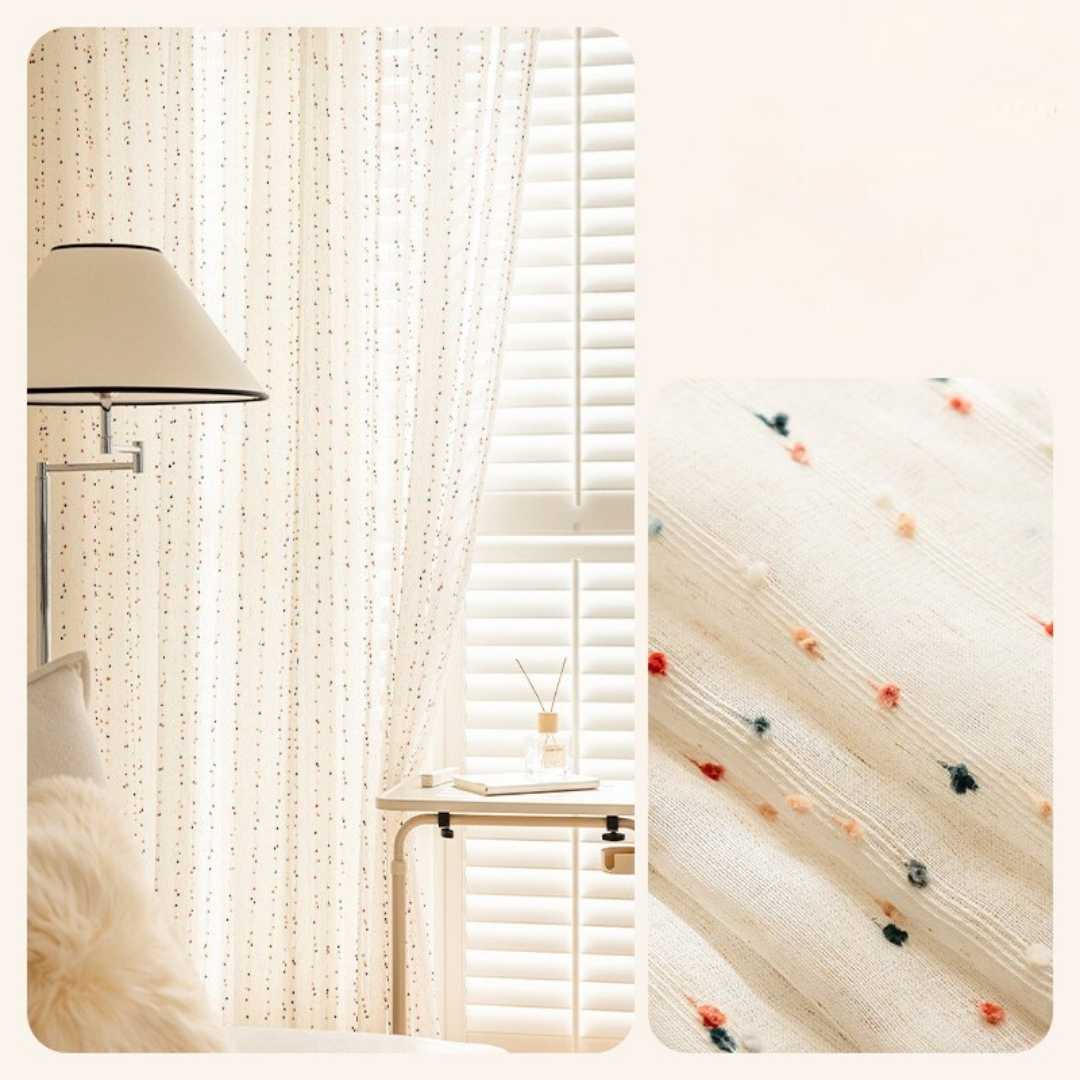 Transparenter Vorhang “CANDY” - Transparent Vorhänge - 46529 - 01 - Lightless