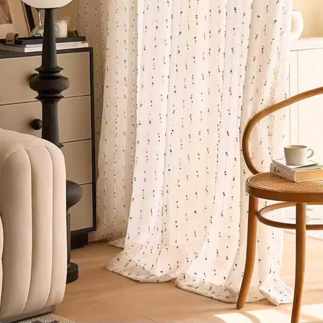 Transparenter Vorhang “CANDY” - Transparent Vorhänge - 46529 - 01 - Lightless