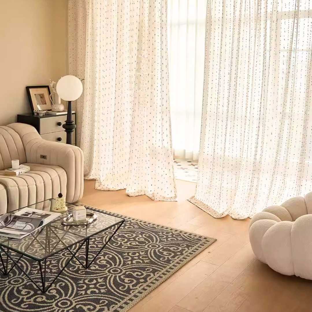 Transparenter Vorhang “CANDY” - Transparent Vorhänge - 46529 - 01 - Lightless