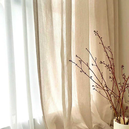 Transparenter Vorhang “MELODIE” - Transparent Vorhänge Lightless