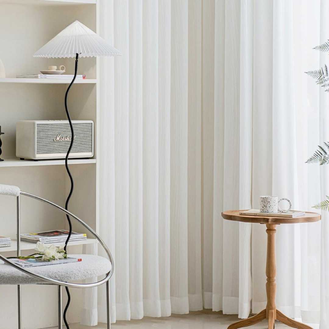 Transparenter Vorhang “PALACE” - Transparent Vorhänge Lightless