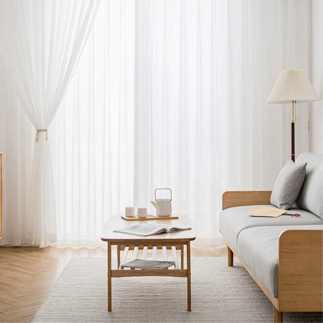 Transparenter Vorhang “PALACE” - Transparent Vorhänge Lightless