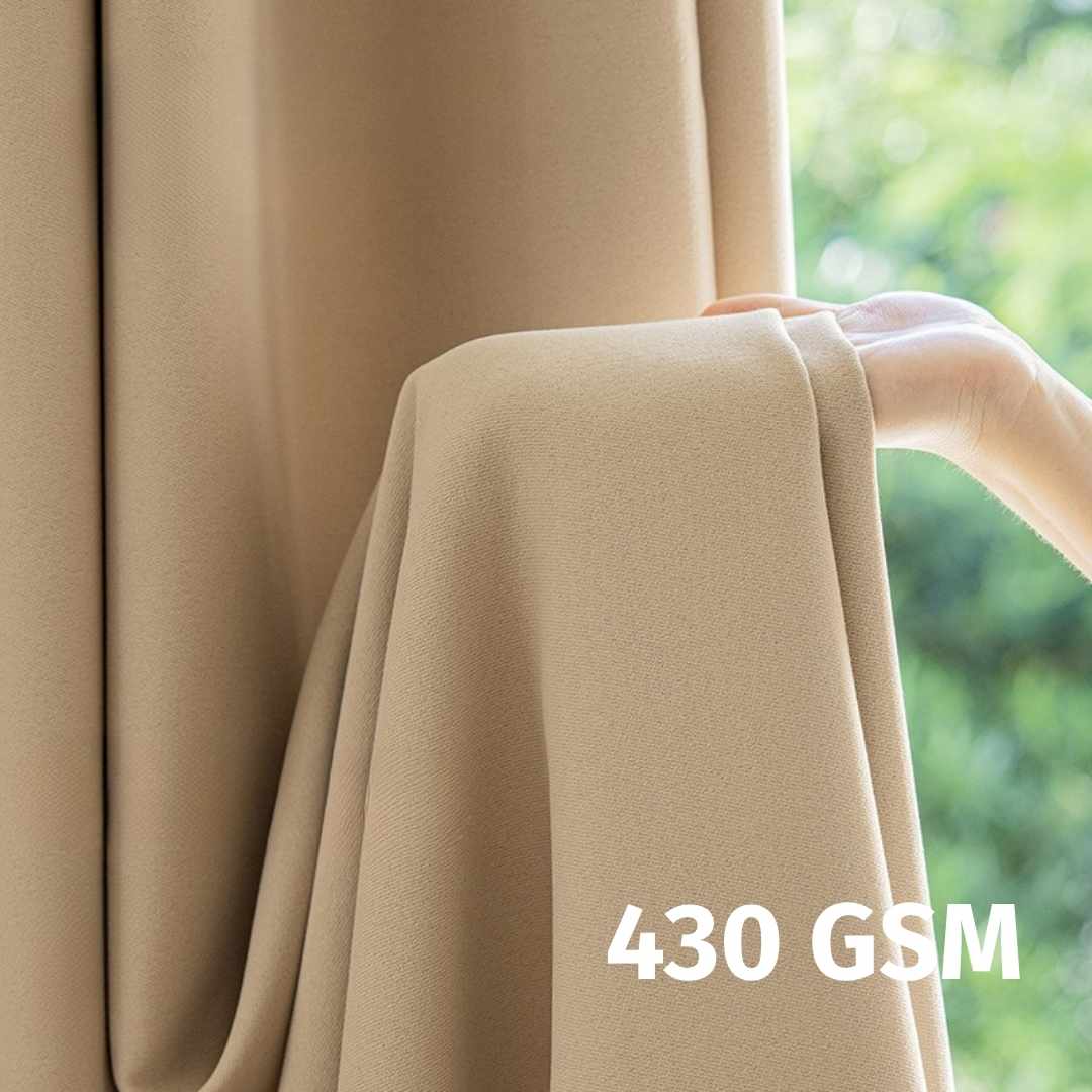 Leinenmix Vorhang “CALM” - Thermo Vorhänge Lightless