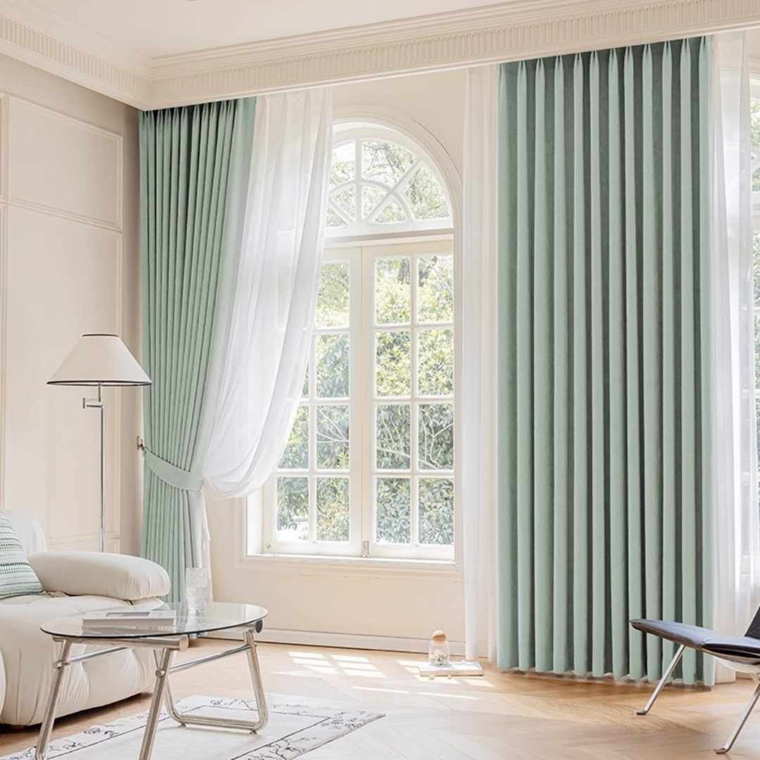 Chenille Vorhang “COCOON” - Thermo Vorhänge Lightless